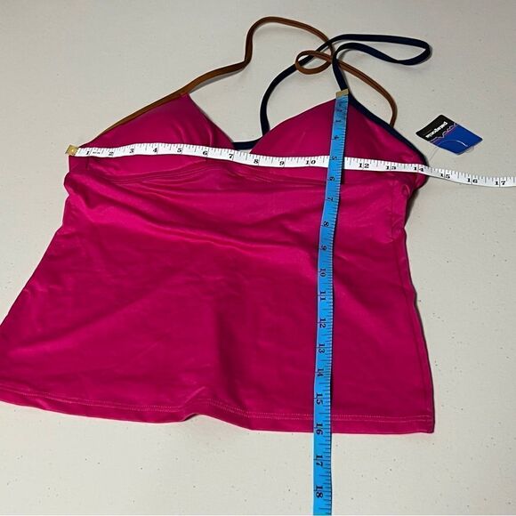 🆕 Patagonia Eiron Padded Tankini Top in Magenta - Picture 5 of 5